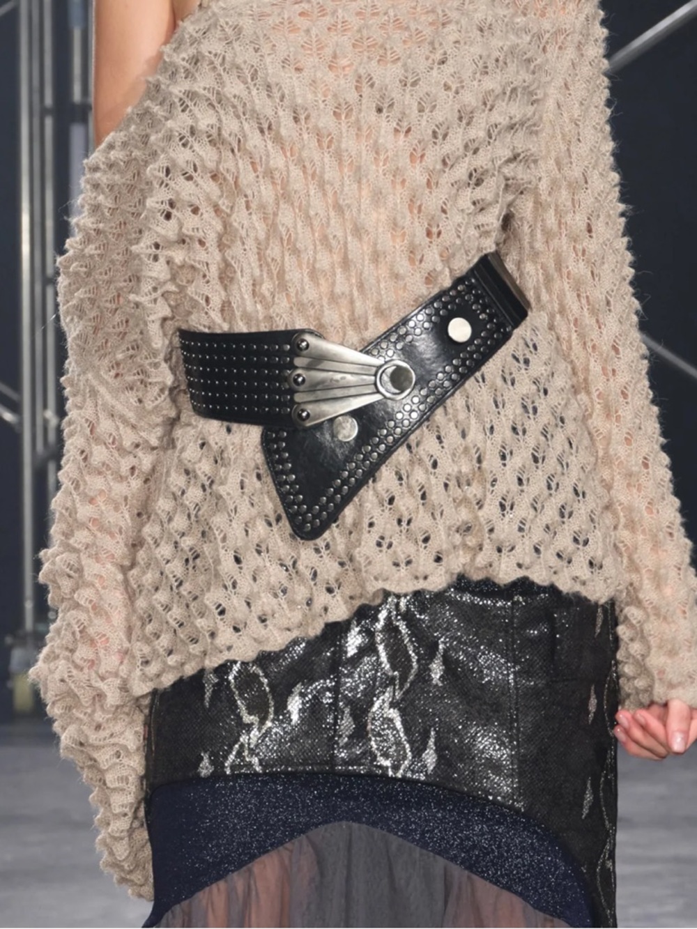 PROD Bldg Studded Ranya Wide Belt